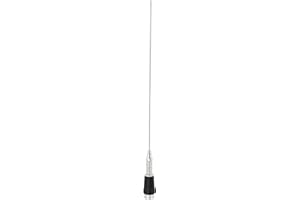 Bingfu Antena de Radio Móvil VHF 136-174 MHz con Conector PL259, Antena de Radioaficionado para Vehículos de 50 cm con Resorte Amortiguador para Radios de Comunicación Bidireccional