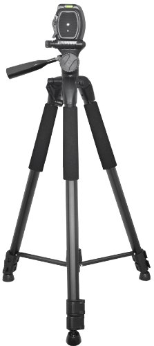 Trepied 75  195cm Heavy Duty Professionnel Universel Tete Fluide pour DSLR Appareil Photo Canon Nikon Sony Pentax