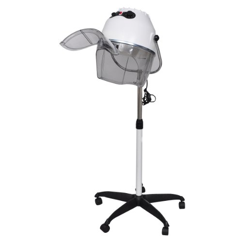 vidaXL Trockenhaube + Stativ Friseur Haartrockner Frisör 900W weiß Haartrockenhaube - 3