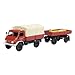 Produktbild Schuco 450338300 - Unimog 404S, Feuerwehr Gaggenau mit Anhänger und Schlauchboot,  Sammlermodell, 1:43