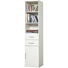 Regal Schrank Weiß Mit Türen