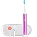 Produktbild HDCool Sonic Electric Toothbrush, 3 in 1 Rechargeable Toothbrush for Complete Oral Care, With Charging Travel Case, 3 Modes, and 3 Brush Heads(Red)