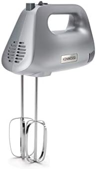 KENWOOD HMP30.A0SI Batteur a main 450W 5 vitesses + Turbo - fouet - petrin - corps plastique silver