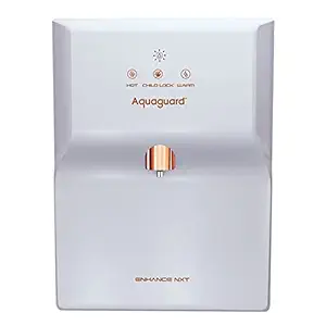 Eureka Forbes Enhance NXT UV + Hot & Ambient water purification with Active Copper Technology (white,copper)