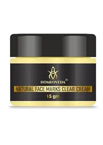 HOMEOVEDA Handmade Natural Face Marks Clear Cream For Acne & Pimple Removal, 15gm