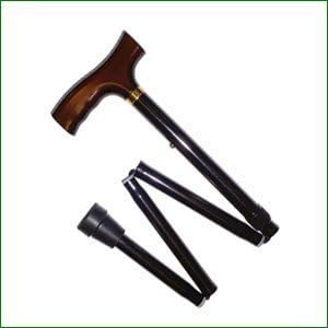 Folding walking stick shorter length 28-32"