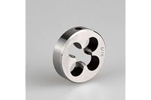 FUBESK Matrices de filetage à filetage à la machine à droite - Acier rapide HSS 1/8 1/4 3/8 1/2 3/4