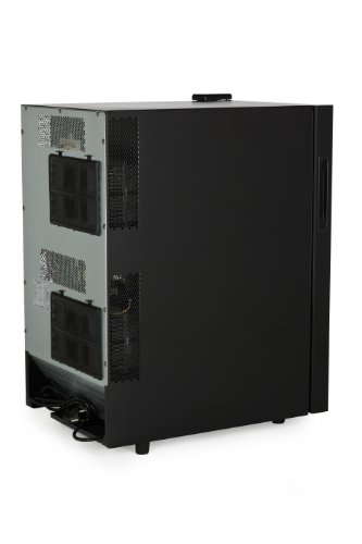 Amstyle Design Weinkühlschrank 2 Temperaturzonen Klima-Zonen Schwarz 48 Liter 18 Flachen Getränkekühlschrank 8-18°C Weinkühler Weinklimaschrank Glastür Freistehend Rot & Weißwein Höhe 64cm (EEK: C) - 16