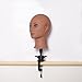 (RJ01)Black skin Flesh Plastic Female Head Display Mannequin Mannakin Manakin for Wigs Snow Caps Glasses Hats