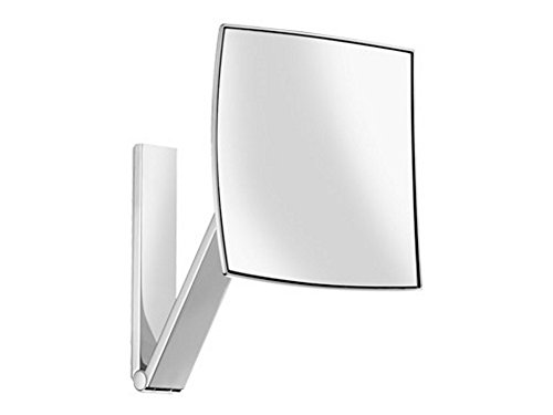 Keuco 17613010000 Kosmetikspiegel iLook_move 17613, unbeleuchtet, Wandmodell an Schwenkarm