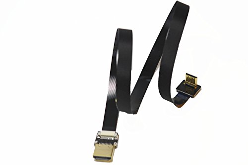 Neue schwarze FPV HDMI Kabel Mini Schnittstelle zu Standard-Schnittstelle für 5D3 5D2 GH3 GH2 5N 5T 5R 7N 60CM - 4