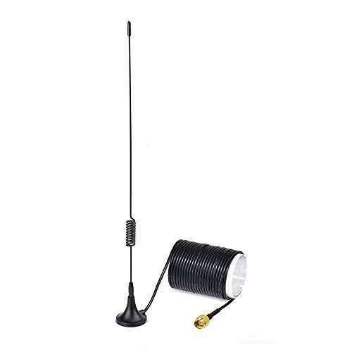 Eightwood 868 MHz Antenne SMA Antenne mit 500cm SMA Verlängerung für Homematic CCU3 CCU2 Raspberry Pi HM MOD RPI PCB Bausatz Fibaro ELV Bausatz RaspberryMatic PiVCCU MEHRWEG