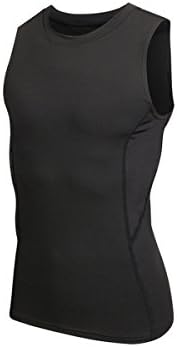 Men's Vest Tight Gray Sports Shirt Men Breathable White Backing Camisole Spring Summer Black Basketball Soccer Athletics Running Stretch Fitness Fitness Bottom Shirt,E-S