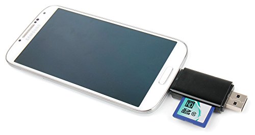 DURAGADGET USB 2.0 SD / Micro SD Kartenleser für SAMSUNG Galaxy S5 Mini SM–G800F Smartphones - 6