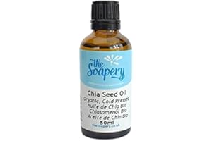 THESOAPERY Aceite de semilla de chía orgánico prensado en frío 50ml - 100% puro