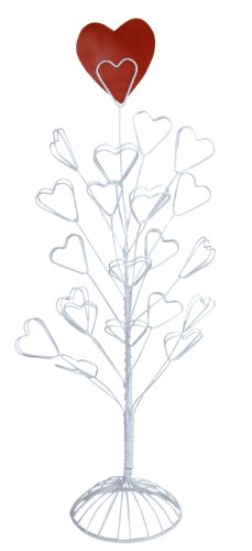 Fotohalter HERZBAUM Fotoständer Hochzeit Geldbaum Geschenk Bilderbaum Geldschein Geldgeschenk - 2
