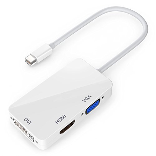 Lention Thunderbolt Mini DisplayPort auf VGA / DVI / HDMI - Kabel Adapter