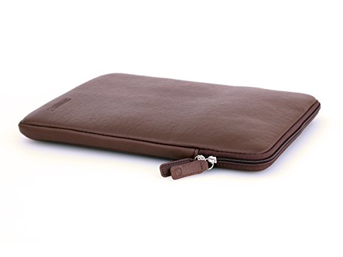 COOL BANANAS ShockProof Pro H  lle passend f  r Apple MacBook Pro   Air 13 Zoll   Tasche mit hochwertigem Kunstlederbezug   sto  absorbierender Kern m