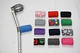 Comfy Handle Padded/Pad Covers Pair. Choice of Colours/Designs Black, Blue, Red, Grey Multi Spot, Pink Star, Purple, Grey Snowflake, Dark Grey, Pink, Navy, Black Multi Paw,Light Grey, Green Free P&P