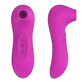 ❤ Dieses kleine Sexspielzeug wird Sie zufrieden sein! Der Saugkopf umschließt sich um die Klitoris und die Brusttextilien mit sehr weicher und präziser Passform. Sie können zwischen verschiedenen Saugintensitäten wählen. Der Vibrator mit Vibrationsstufen stimuliert Brust, Klitoris, Anus und G-Punkt.