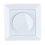 homematic unterputz dimmer led Dreh Glühlampen Dimmer^20 - 400 W^Unterputz^weiß^CE