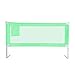 Produktbild Bettgitter JY Baby Vertikaler Aufzug Sicherheit Kinder Bett Leitplanke, Baby Shatter-Resistant Rand Schallwand, Universal 150-200 cm Bett (Farbe : Green, größe : 150cm)