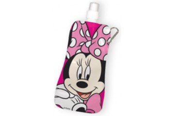 Foldable Water Bottle / Collapsible Water Bottle / Reuseable Soft Bottle With Push Pull Cap Disney M Foldable Water Bottle / Collapsible Water Bottle / Reuseable Soft Bottle With Push Pull Cap Disney M