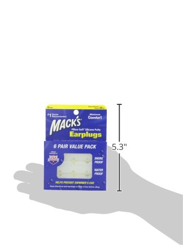 Mack’s Silicone Ear Plugs – White - 4
