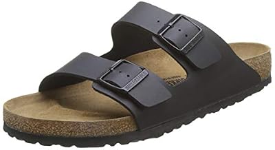 Birkenstock Arizona Birko-Flor, Mules Mixte Adulte,Noir (Noir) , 36 EU