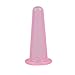 Produktbild Babysbreath Anti Cellulite Cup Professionelle transparente Anti-Rutsch-Vakuum Silikon Hals Gesicht Körper Massage Saug Chinesische Schröpfen Therapie 37x80mm Rosa