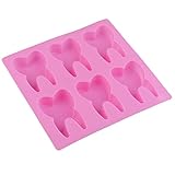 Molde de Silicona Líquido Fondant Molde DIY Torta Herramienta de Modelado de Azúcar.