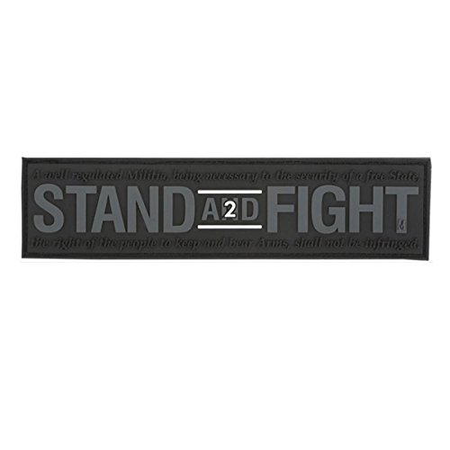 Gear Stand and Fight 2nd Amendment Patch, Swat, 5 x 1.25-Inch