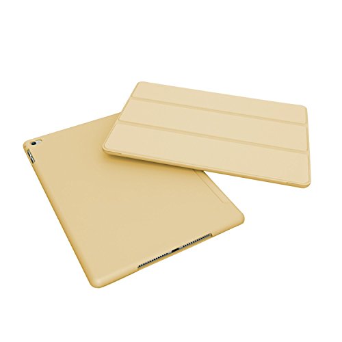 Khomo iPad Air 2 Hülle Case Golden Gehäuse mit doppelten Schutz ultra dünn und leicht, Smart Cover – Dual Gold - 2