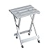 Produktbild YANGMAN Klappbarer Campinghocker, Aluminiumlegierung Tragbare Campingstühle für Backpacking Camping Rafting Kajakfahren Klettern Jagd Wildnis, 28x25,5x39 cm, Hält bis zu 90 kg