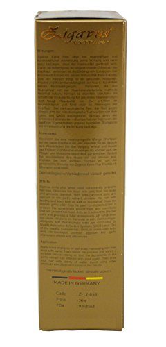 Zigavus Extra Plus Knoblauch Shampoo Original Gold 150ml gegen intensiven Haarausfall! Geruchsneutral! Anti Schuppen! Haarpflege! - 3