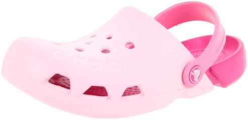 Crocs Electro Unisex Kids Clogs, Pink (Bubblegum/Fuchsia), J2 UK (33-34 EU)