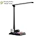 Price comparison product image QILade Yzcing 4 in1 LED Desk Lamp Wireless Charger for iPhone Xs/Apple Watch/Airpods/Touch On/off Switch Three Light Modes Table Lamp,Black