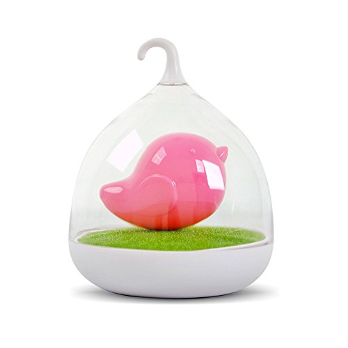 Signstek dimmbar Sensor Nachttischlampe Niedlich Vögelkäfig Nachtlicht USB aufladbar LED-Lampe mit USB-Ladekabel für Baby Kinder - 8