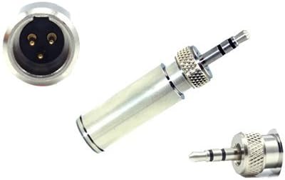 Convert AKG Headset Tie-clip Lavalier Mic to SENNHEISER YPA MA307 Adapter