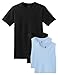 Produktbild Hanes Men's 4 Pack ComfortSoft T-Shirt, 2 Black / 2 Light Blue, XL (Pack)