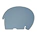 Produktbild Sebra Silikon Platzdeckchen, Elefant, königsblau, royal blau, Kinder Platzdecken abwaschbar, 43 x 33 cm LFGB Silikon Junge, Mädchen, Unisex, Elefant Form, NEU Sebra0384