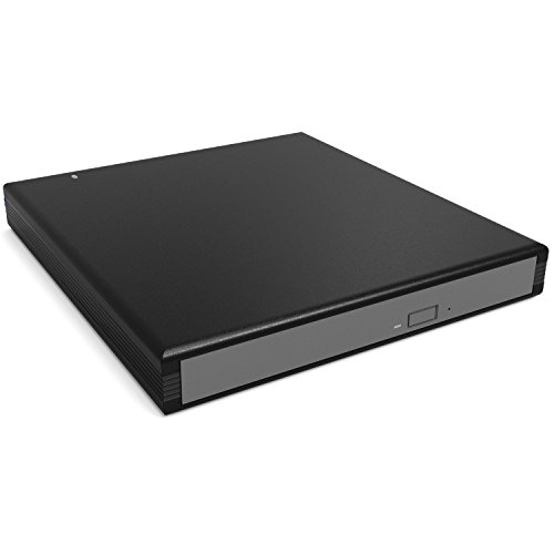 Firstcom USB 3.0 Gehäuse/Case für Slim 12,7 mm SATA Blu-Ray/DVD/CD Laufwerke (schwarz)