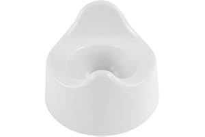 Junior Joy Baby Potty, Portable, Lightweight, Suitable for Convenient Travelling, Easy to Clean - White