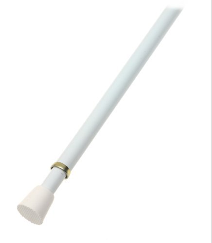 Levolor 13315 Tension Rod, 28-to-48-Inch Width, 7/16-Inch Diameter, White