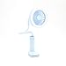 Produktbild Viesky Mini Tragbare USB-Ladelüfter 360-Grad-Drehung Handheld Clip Clamp Lüfter Kühler Mit LED-Licht 2 Geschwindigkeit Einstellbar Für Studenten Kinder Desktop-Verbrauchsmaterial