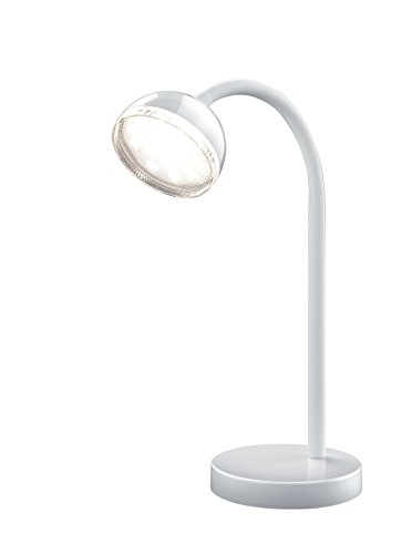 Preisvergleich Produktbild Trio Leuchten LED-Tischleuchte in Kunststoff weiß glänzend 572810101