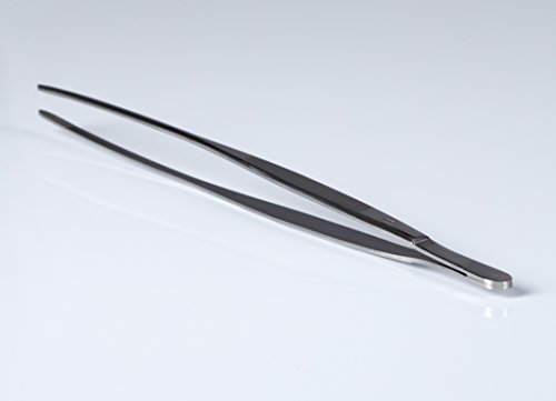 Grillpinzette, Kochpinzette, Wendepinzette, Edelstahl, 30cm, Premium - Qualität, Made in Solingen / Germany