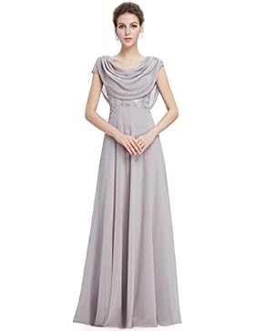 Ever Pretty Damen Elegante Pailletten Lange Abendkleider 09989