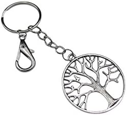 Ladinelle Ladies Jewelry Tree Of Life Key Chain Bag Charm Pendant