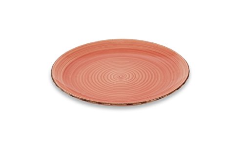 Villa d 'Este Home Tivoli Baita Juego de 6 Platos Fruta, gres, Coral, 6 Unidad